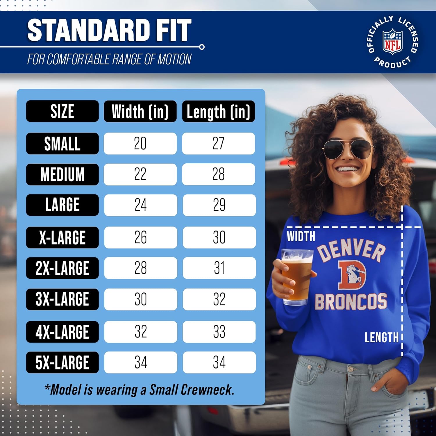 Team Fan Apparel NFL Adult Unisex Retro Gameday Ultra Soft Fleece Crewneck Sweatshirt, Officially Licensed Football Pullover