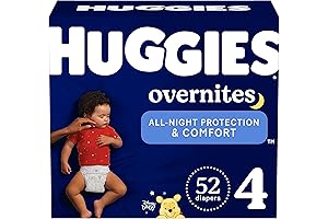 Huggies Overnites Baby Diapers: Ultimate Leak Protection for Nighttime