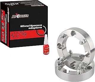 Richeer 2 PCS 1.5 inch 4x156mm ATV Wheel Spacers for Polaris 2014+ RZR XP 1000 2015+ RZR 2013+ Ranger, Wheel Spacers 4/156 with 12x1.5 Studs & 131mm