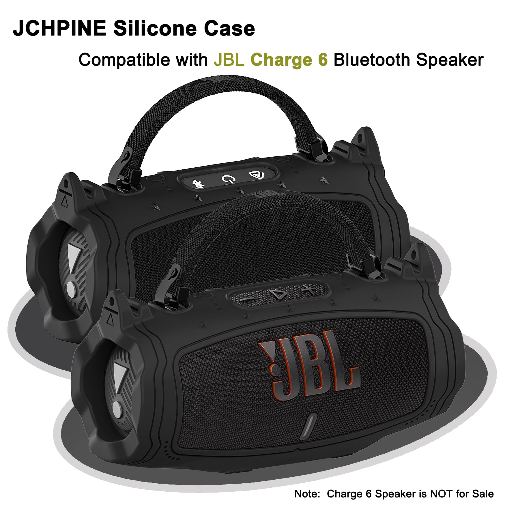 Amazon.com: JCHPINE Silicone Case for JBL Charge 6 Portable
