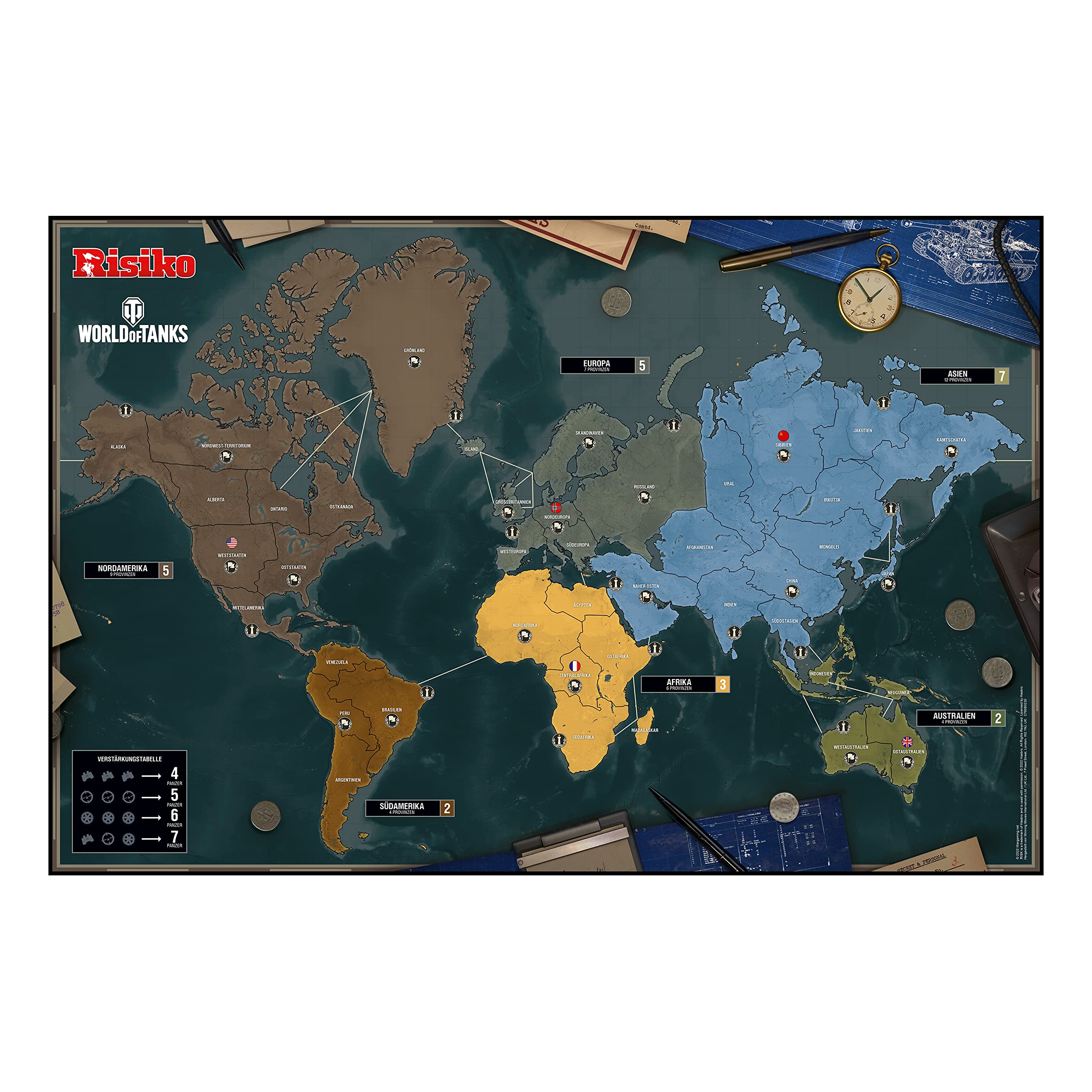 Winning Moves Risiko World of Tanks