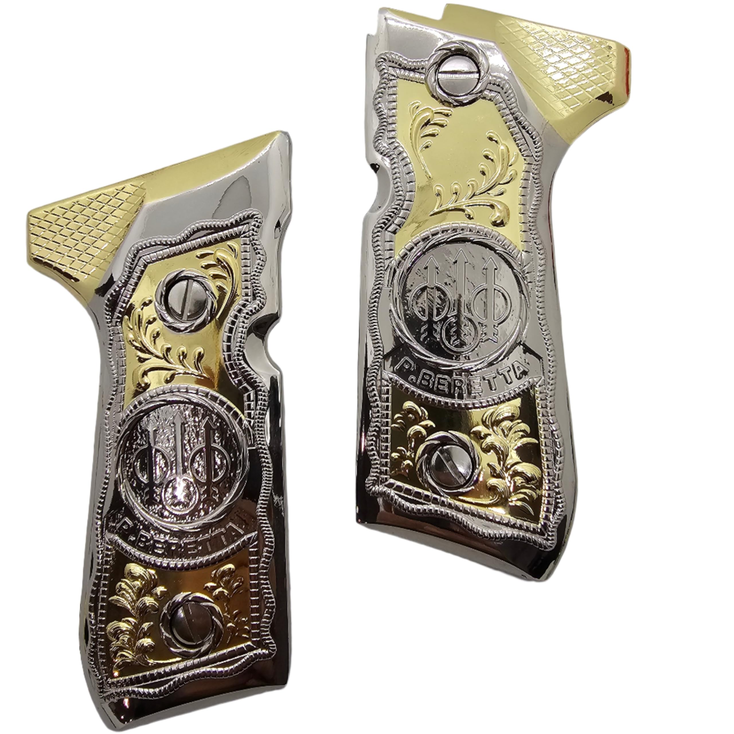新品　ベレッタ 各社M9 M92用アルミグリップ　BERETTAロゴ入り 新品 ベレッタ 各社M9 M92用アルミグリップ BERETTAロゴ入り
