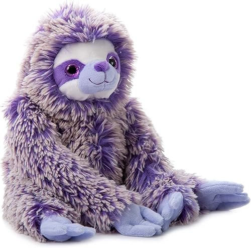 The Petting Zoo Peluche de perezoso morado, regalos para niños, juguete de peluche de perezoso Pazzion morado, 20 pulgadas