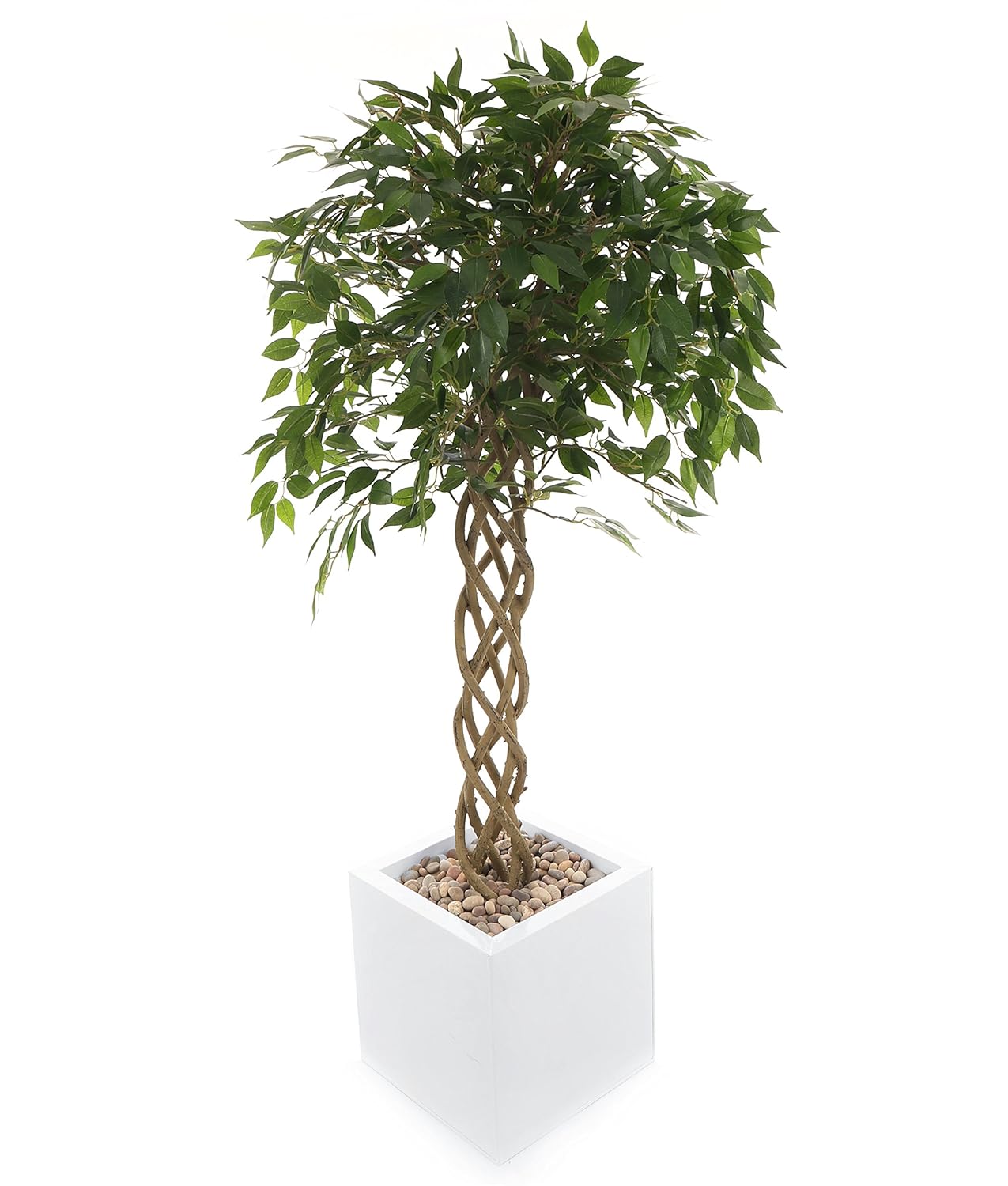 Closer2Nature Artificial 4ft 4" Exotica Weeping Fig Tree Portofino