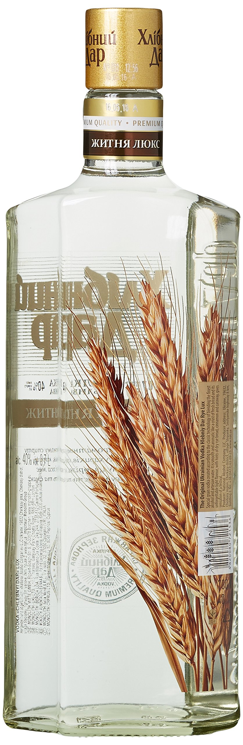Chlebnyi Dar Lux Wodka (3 x 0.7 l)