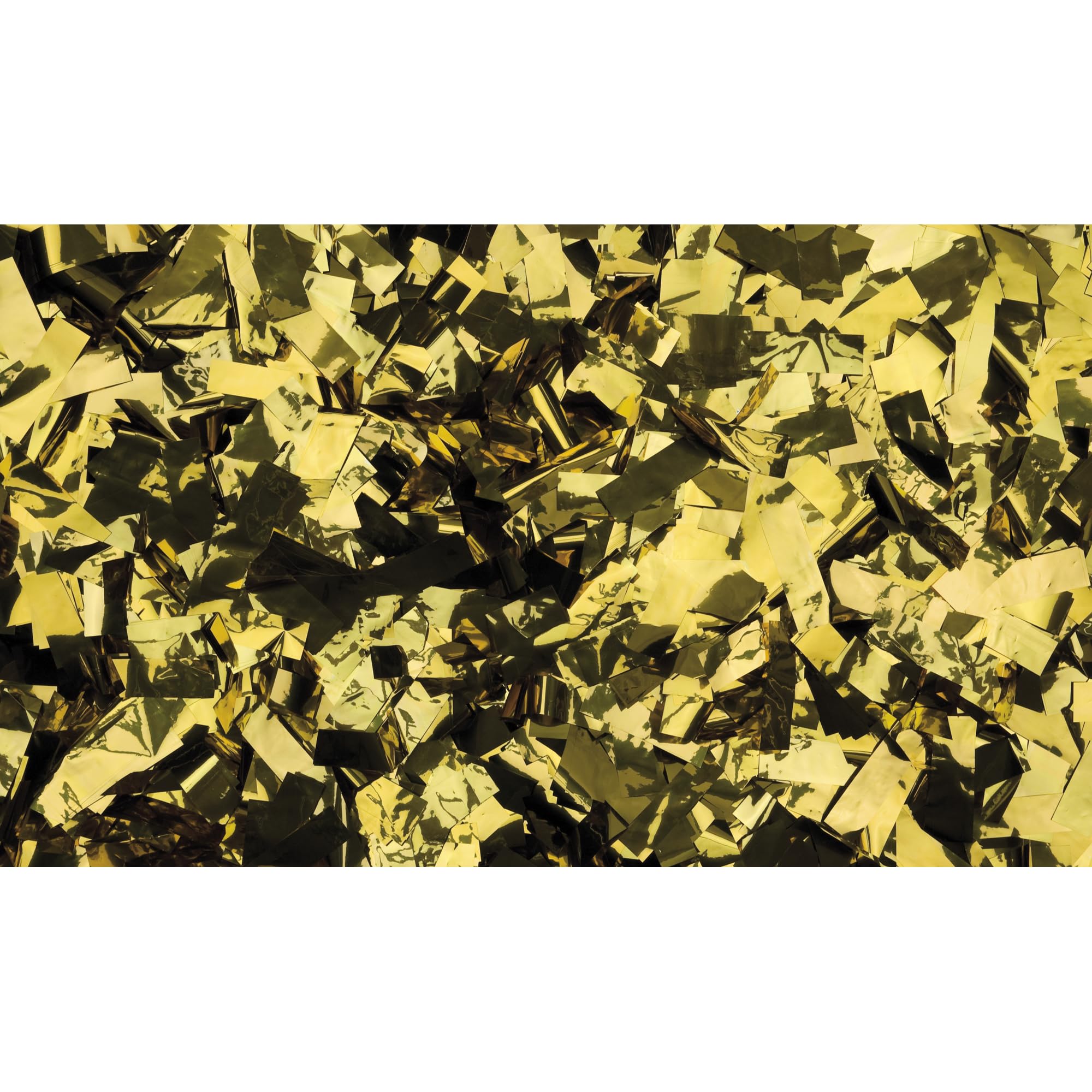 Confetti Metal Gold 1 kg Rectangle