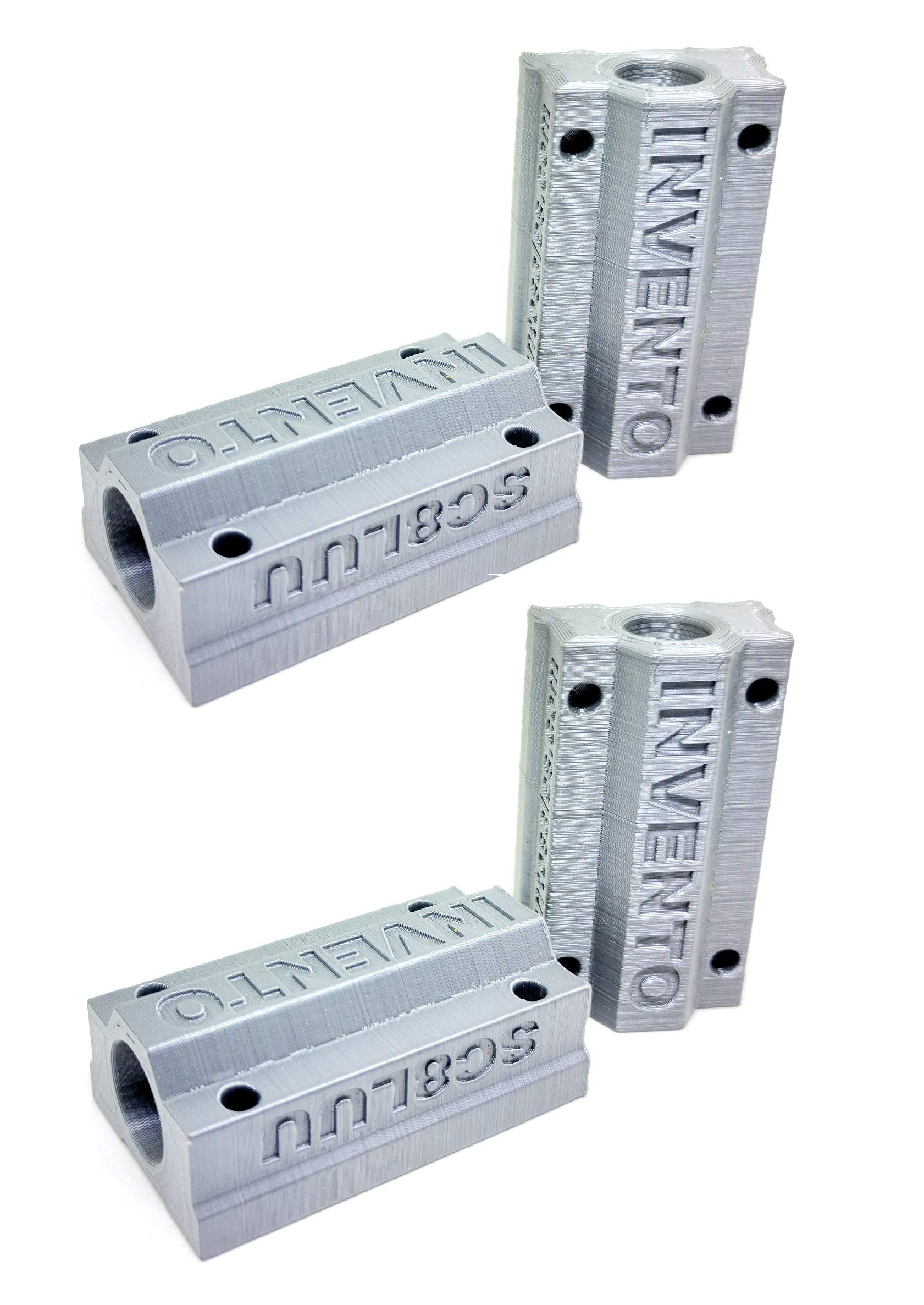 INVENTO 4pcs SC8LUU 8mm Linear Motion block bearing, LM8LUU bearing in 3D print Block For 3D Printer DIY-picture-21