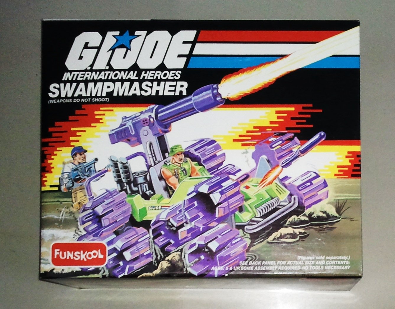 トイガン JOE Vintage G.I.JOE Vehicle TRI-BLASTER(MISB) + G.I.JOE Action Figure