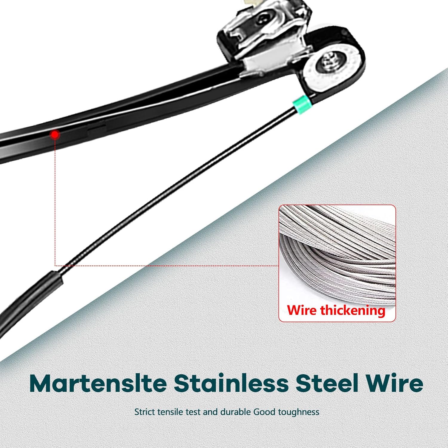 FINDAUTO Power Window Regulator w/o Motor Front Right Passenger Side fits 2001-2003 for BMW 525i 1997-2000 for BMW 528i 2001-2003 for BMW 530i 1997-2003 for BMW 540i 2000-2003 for BMW M5 740-479