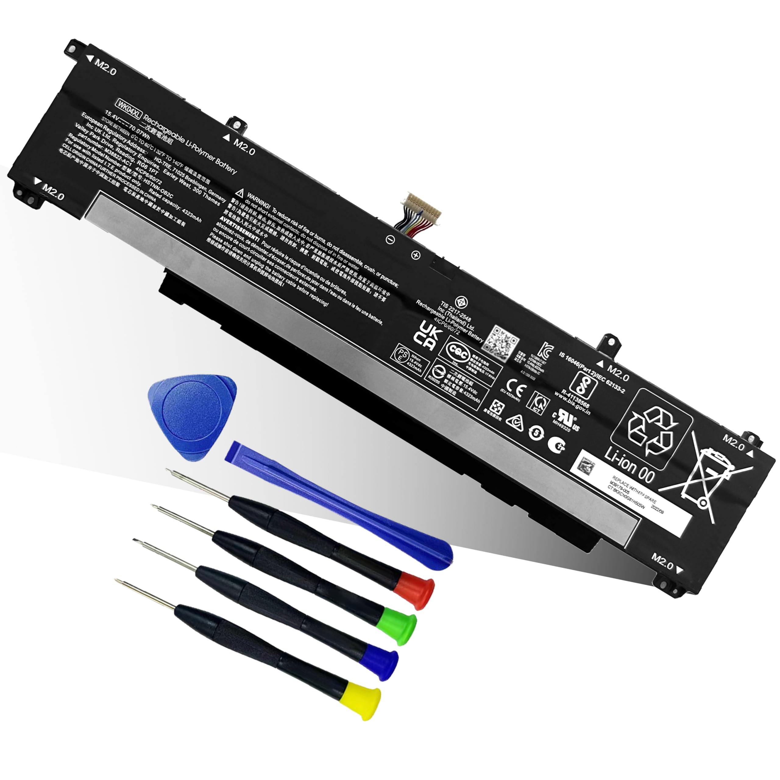 WK04XL M39179-005 Battery for HP Victus 16-b/16-c/16-d/16-e Series