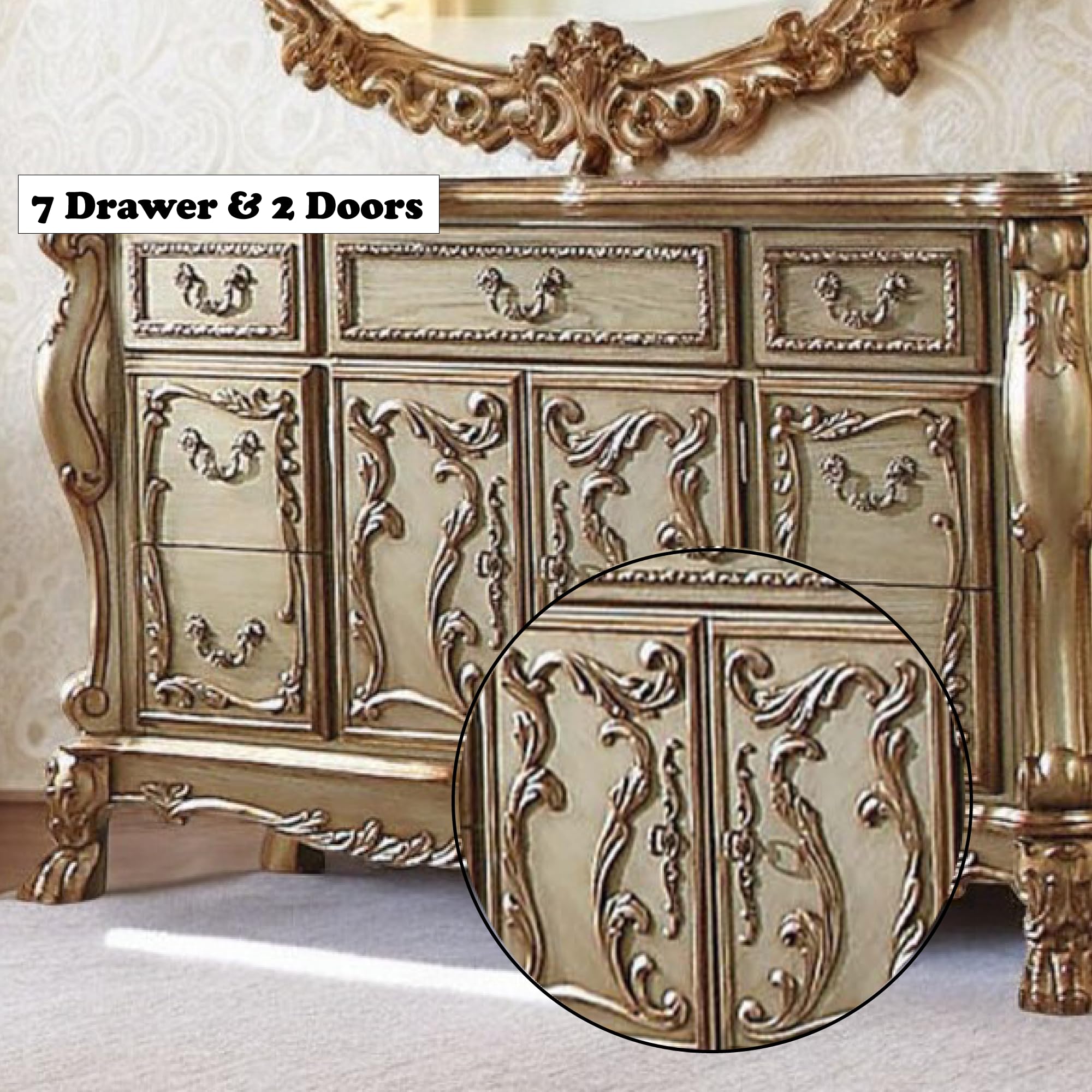 Amazon.com: ACME Dresden Dresser/Server