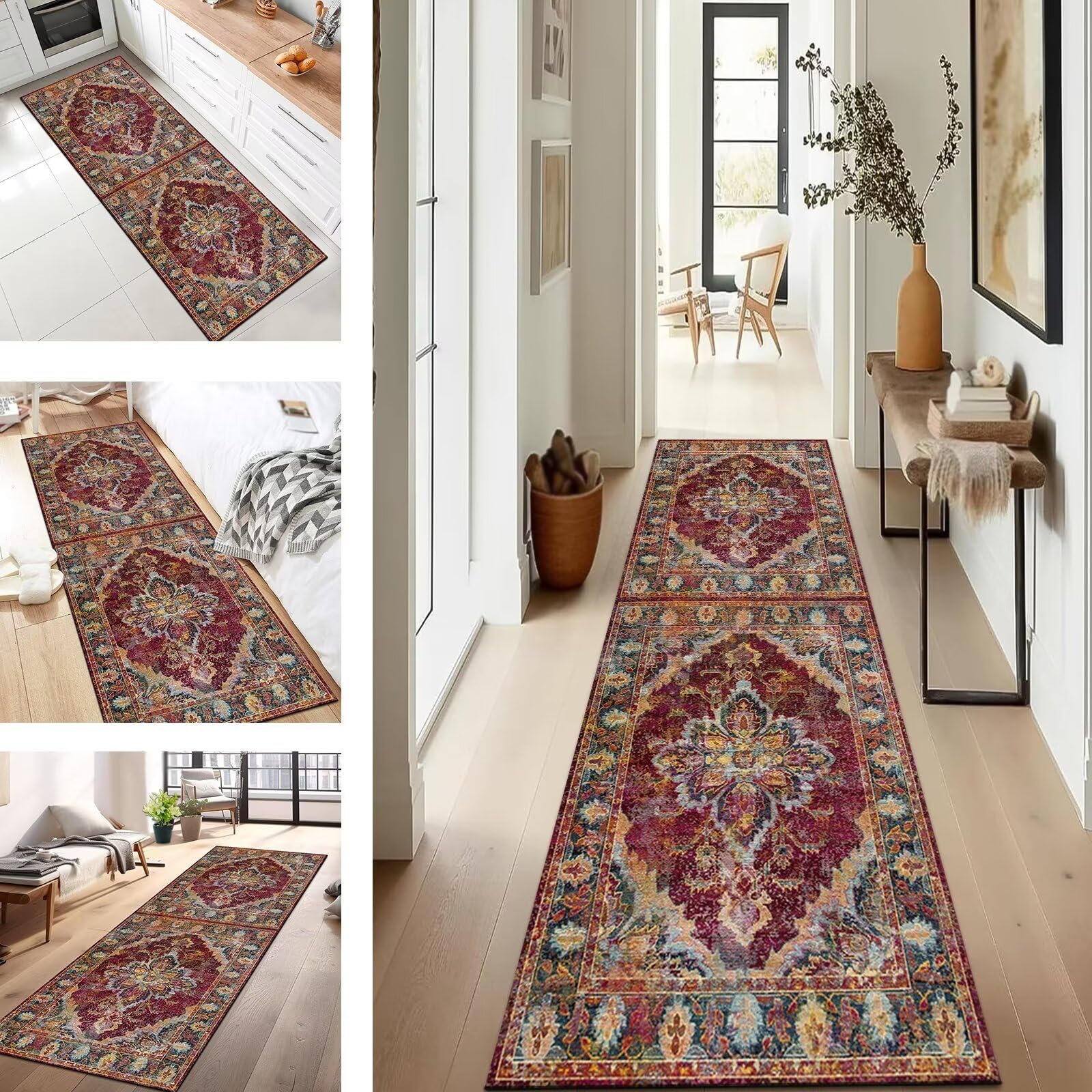 Tapis de couloir pour couloir et chambre créant une atmosphère chaleureuse