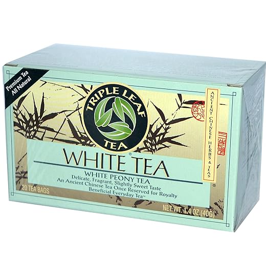 TRIPLE LEAF Tea White Peony, 20 CT