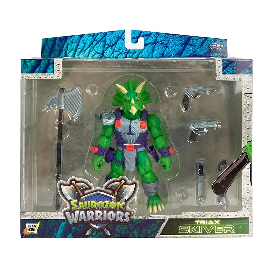 Amazon.com: Boss Fight Studio Saurozoic Warrior Wave 1, Set