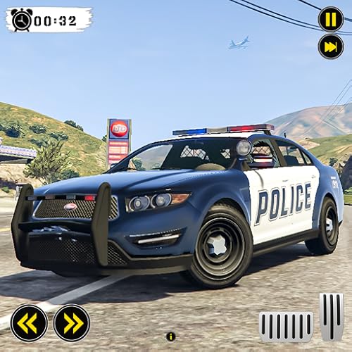 Real Police Car Chasing Games - Gangster Racing Car Simulator
