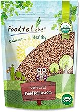 Food to Live Organic Buckwheat Kasha (Grechka, Toasted Whole Groats, Non-GMO, Kosher, Sirtfood, Bulk) by Food to Live – 5 Pounds