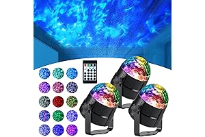 3 Pcs Water Light Projector Ocean Wave: Paint the Night with Illusions