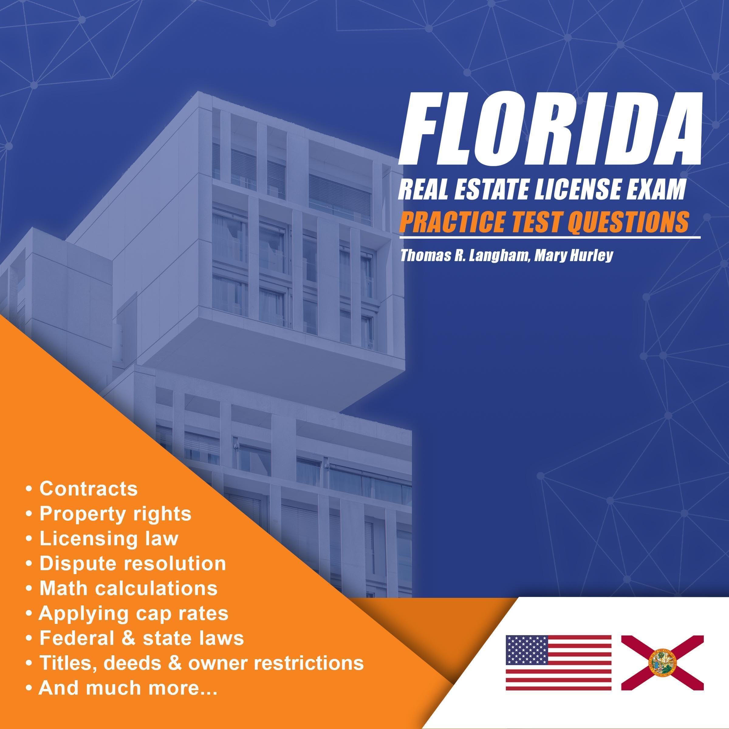 Cover art for Florida Real Estate License Exam - Practice Test Questions