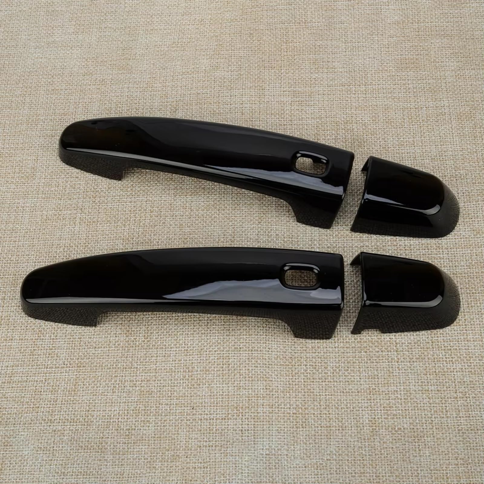 JJRFVBGT Door Handle Trim Compatible with Camaro Convertible 2016 2017 2018 2019 2020 2021 2022 Front Left Right After Car Exterior Door Handle Cover