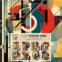 Vista 9 de Decoupage - Paquete de papel (24 hojas de 6 x 6 pulgadas), papel de invierno con rosas, papel de patrón de estilo vintage para decoupage