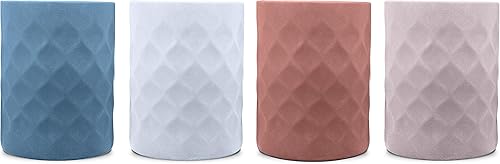 Miniatura 10 de All About Juicing Fundas de silicona para botellas de agua de vidrio, paquete de 4 soportes protectores de capacidad de 10 onzas, protección