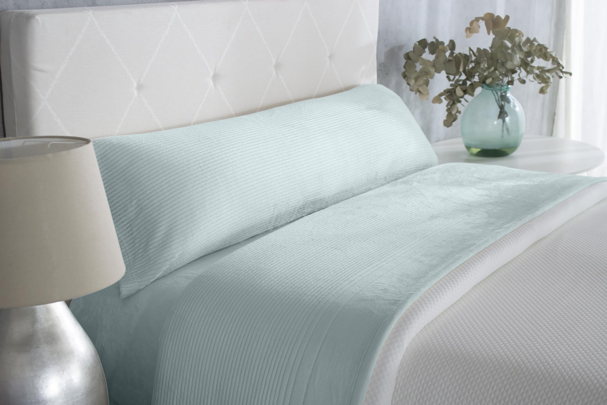 Reig Marti Juego de Sábanas de Coralina Ydou, 3-4 Piezas, Verde Menta (135 cm)