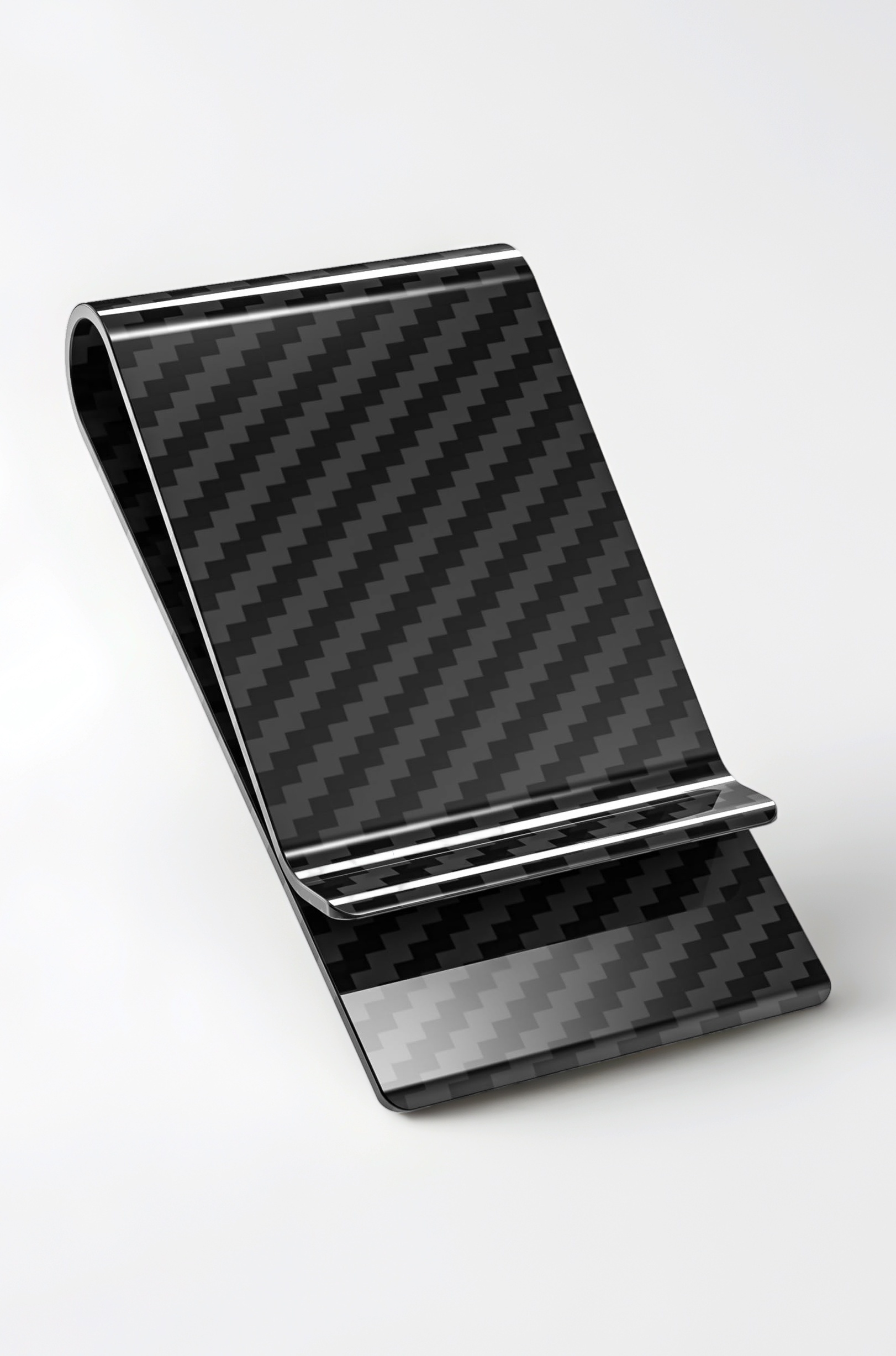 Carbon Fiber Money Clip Front Pocket Wallet Minimalist Wallet Slim Wallet Credit Card Holder