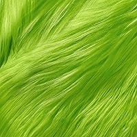 Vista 13 de Tatuo Tela de piel sintética naranja de 60 x 18 pulgadas, para Halloween, mullida, para manualidades, cortes de piel sintética, parche de felpa