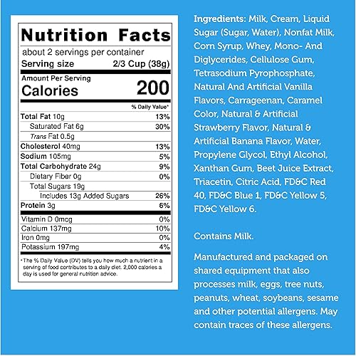 Miniatura 320 de Arctic Farms Brocas de helado liofilizadas empaquetadas y en caja, no se derrite (mezcla napolitana, 2.5 onzas)