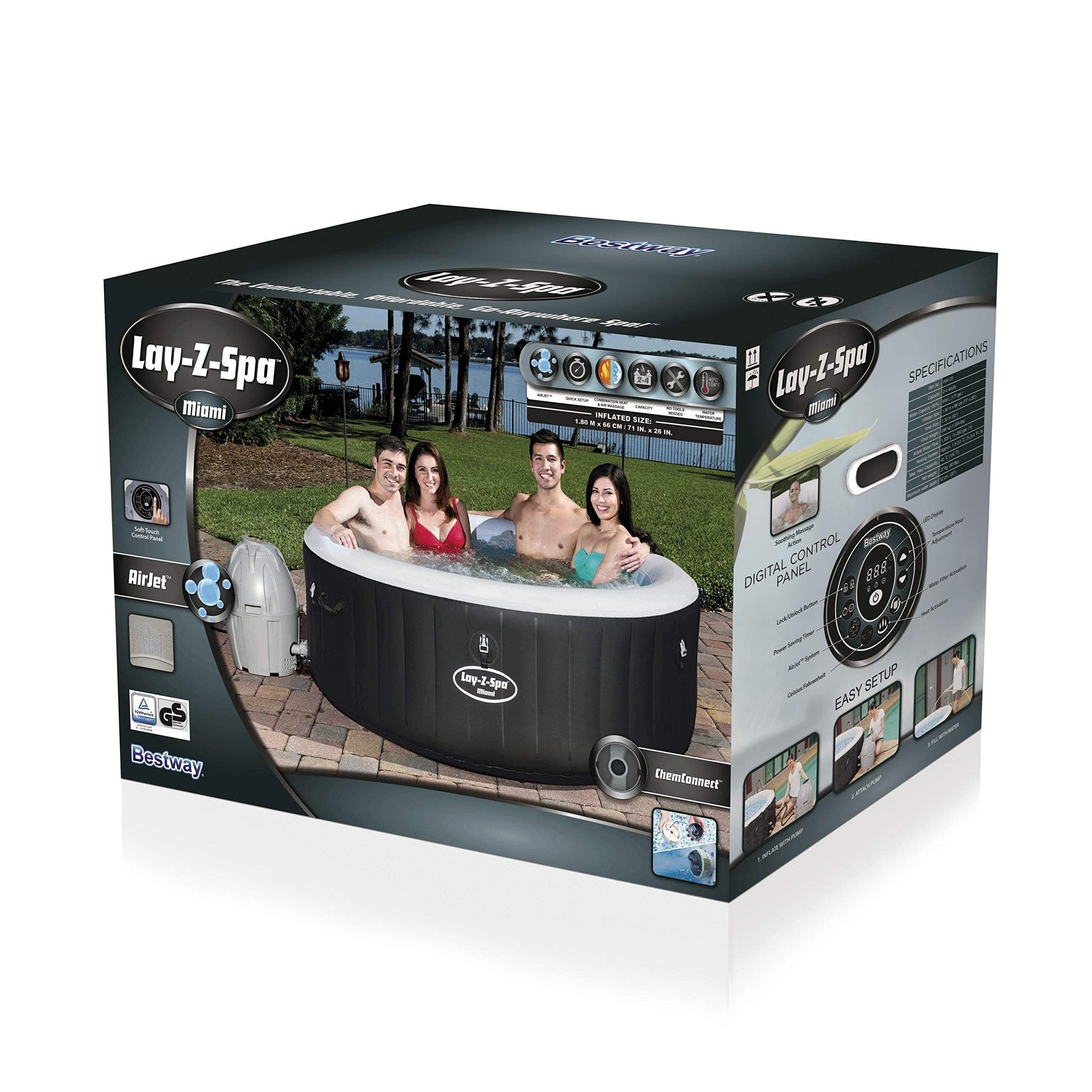 Bestway Spa Gonflable 2/4 Personnes
