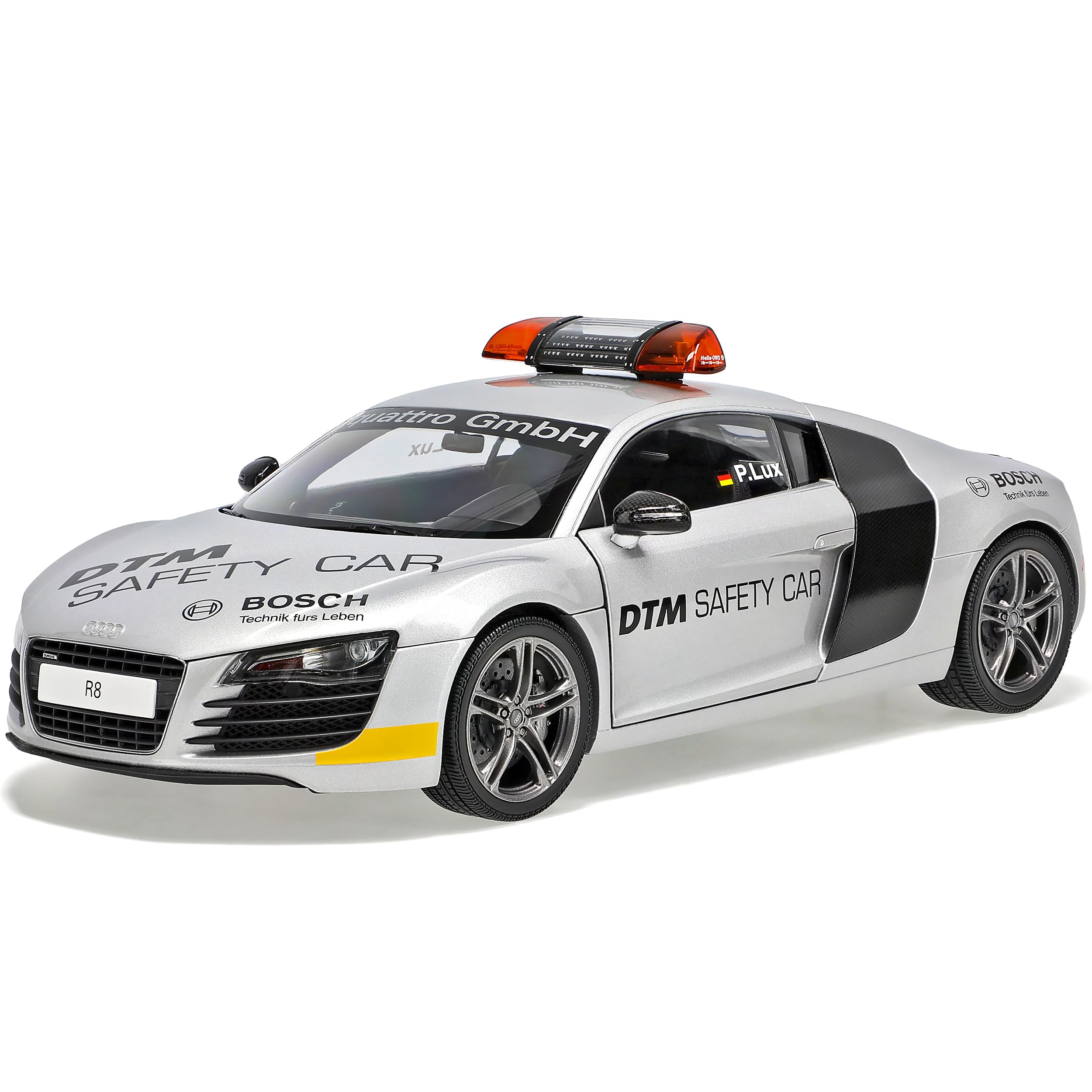 Generisch A*u*d*i R8 R 8 4.2 Fsi V8 Grau Safety Car DTM 2008 1/18 Modellauto Modell Auto