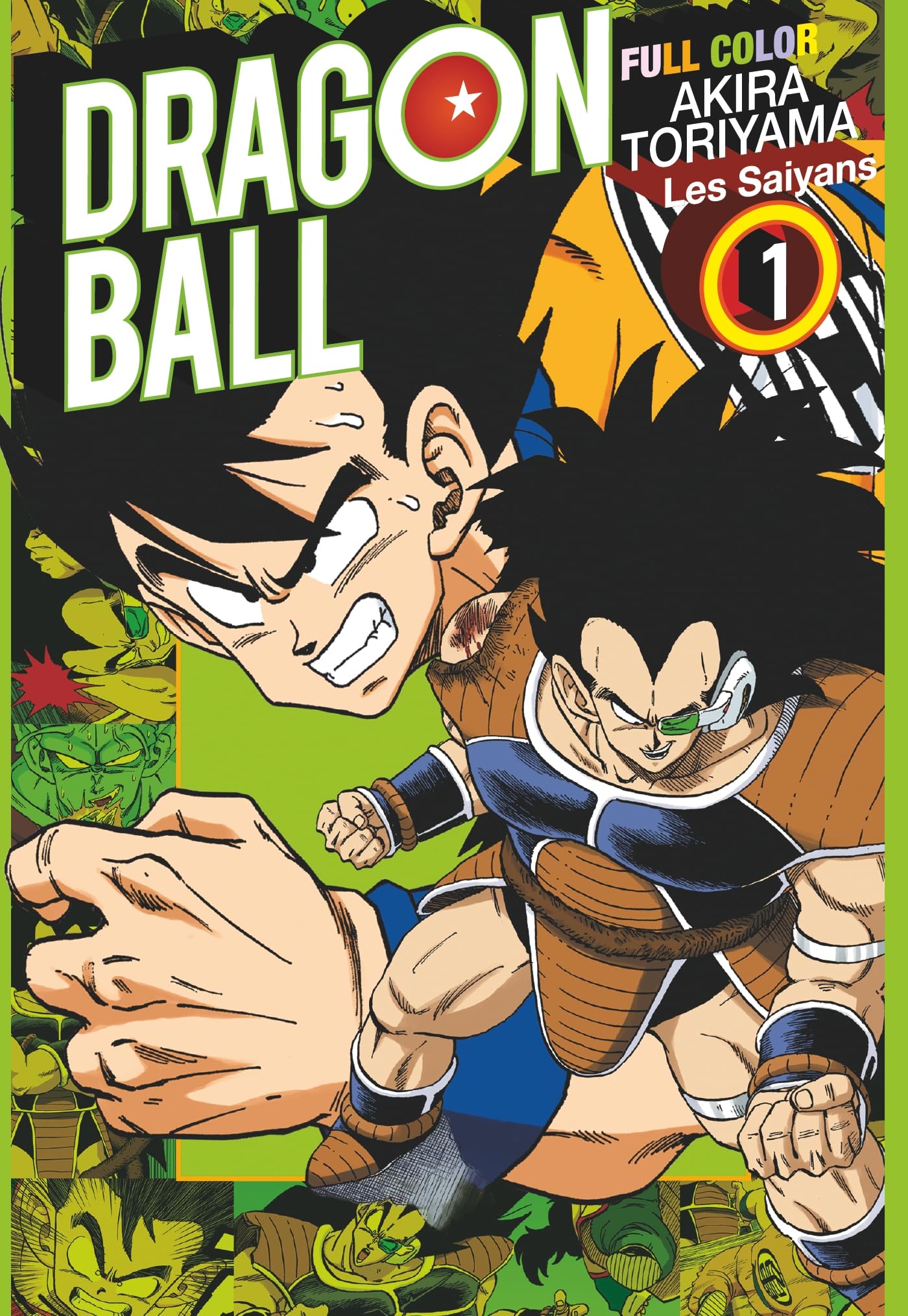 Dragon Ball - Full Color - Les Saïyens - Tome 01 - Akira Toriyama - Glénat - broché - Manga