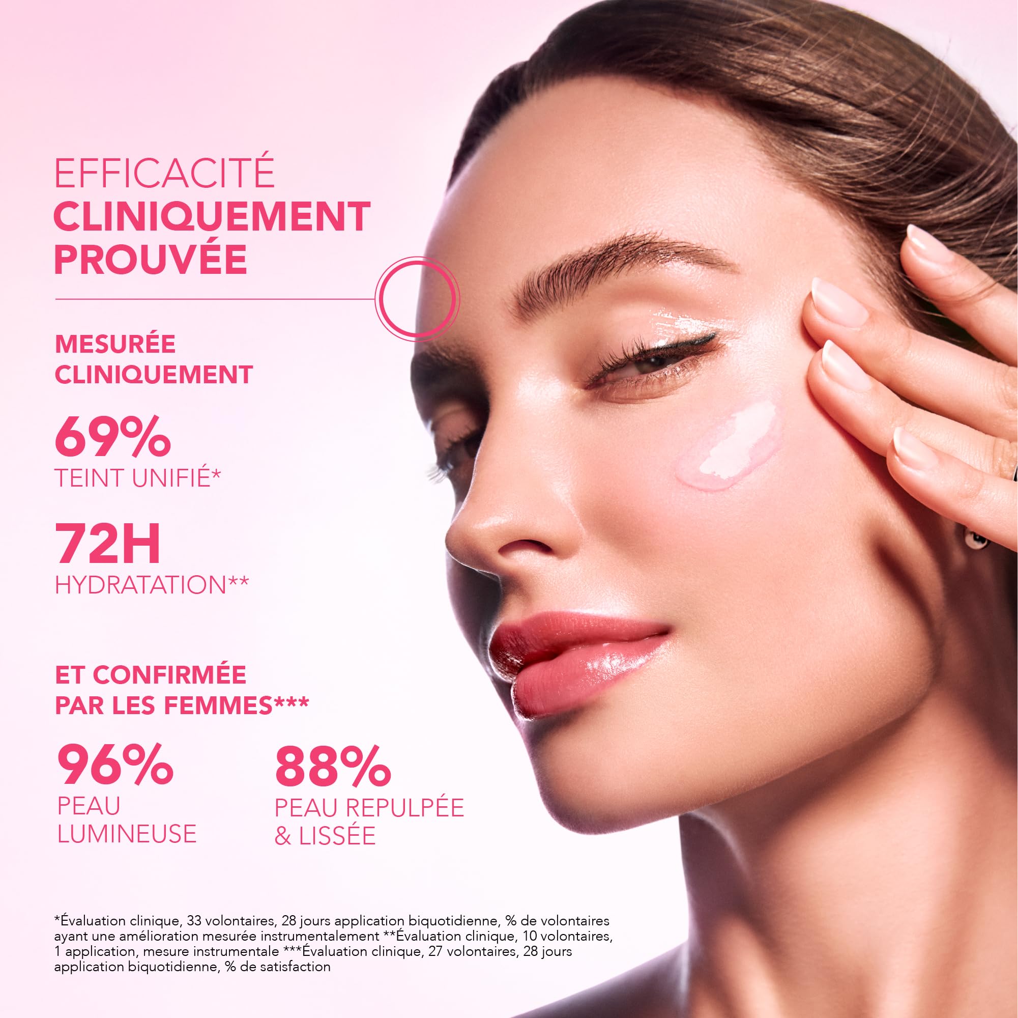 Lierac - Glow Fresh - Sérum Visage Booster Eclat - Sérum Anti-Tâches - Eclat immédiat, Unifie, Repulpe et Hydrate - Acides Hyaluroniques, Tulipe Antioxydante - Premiers Signes de l'âge