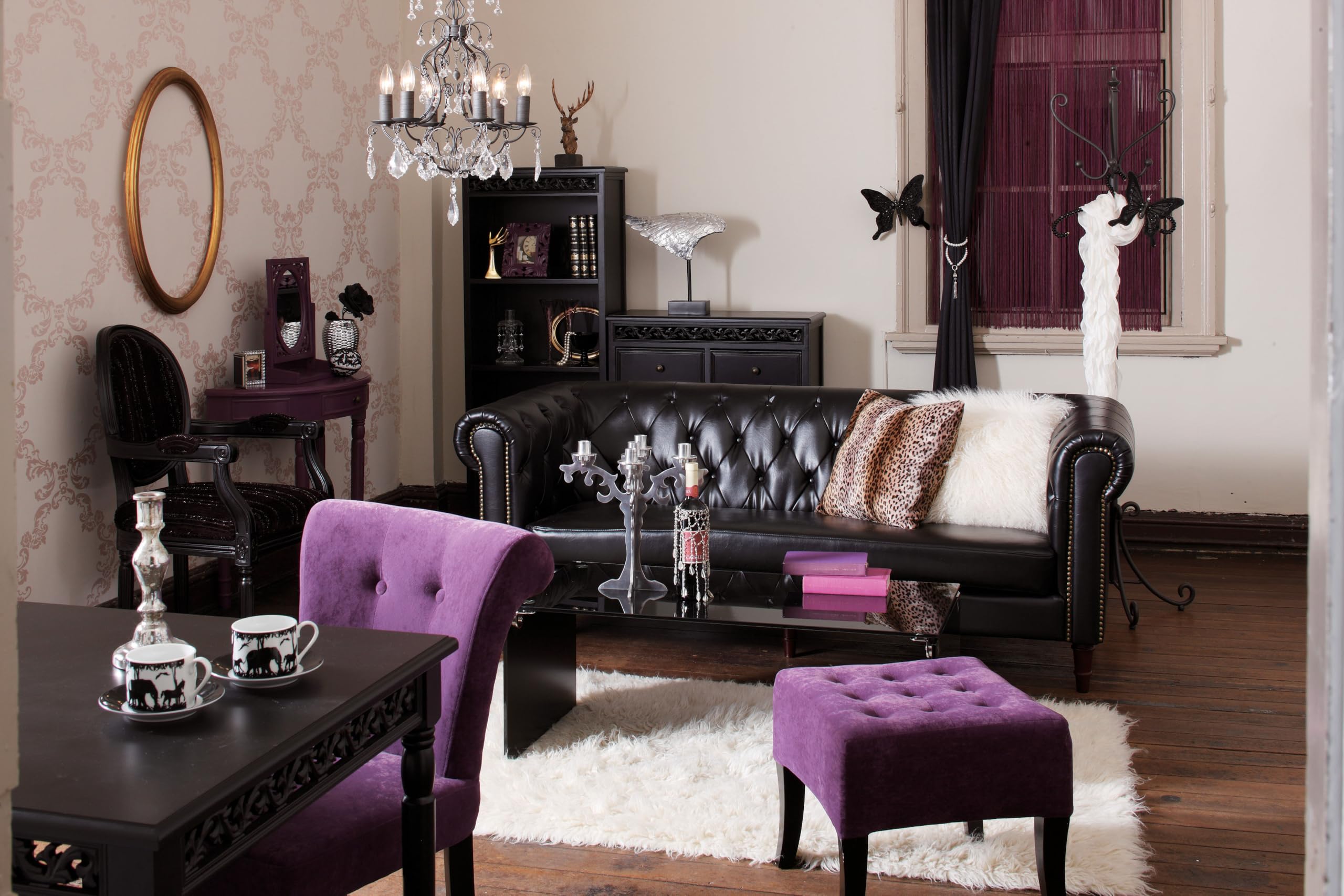 Amazon｜AZUMAYA フェリーニ 2人掛けソファ GS-340BK GS-340BK｜ソファ