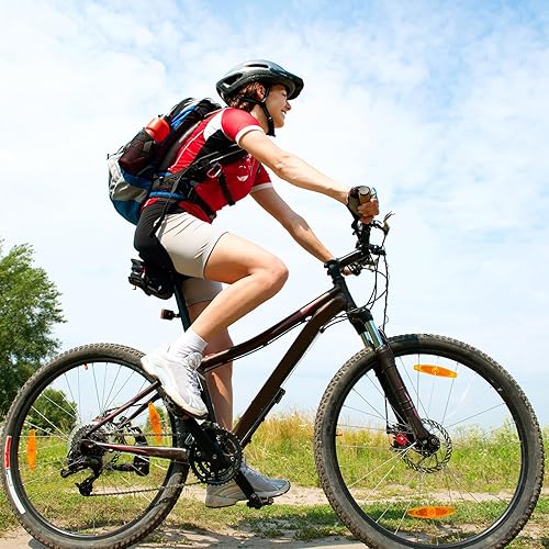 Miniatura 7 de 12 piezas de tubo de bicicleta de carretera 700 x 20/25 C butilo tubo interior de repuesto para bicicleta con válvula de 2.362 in