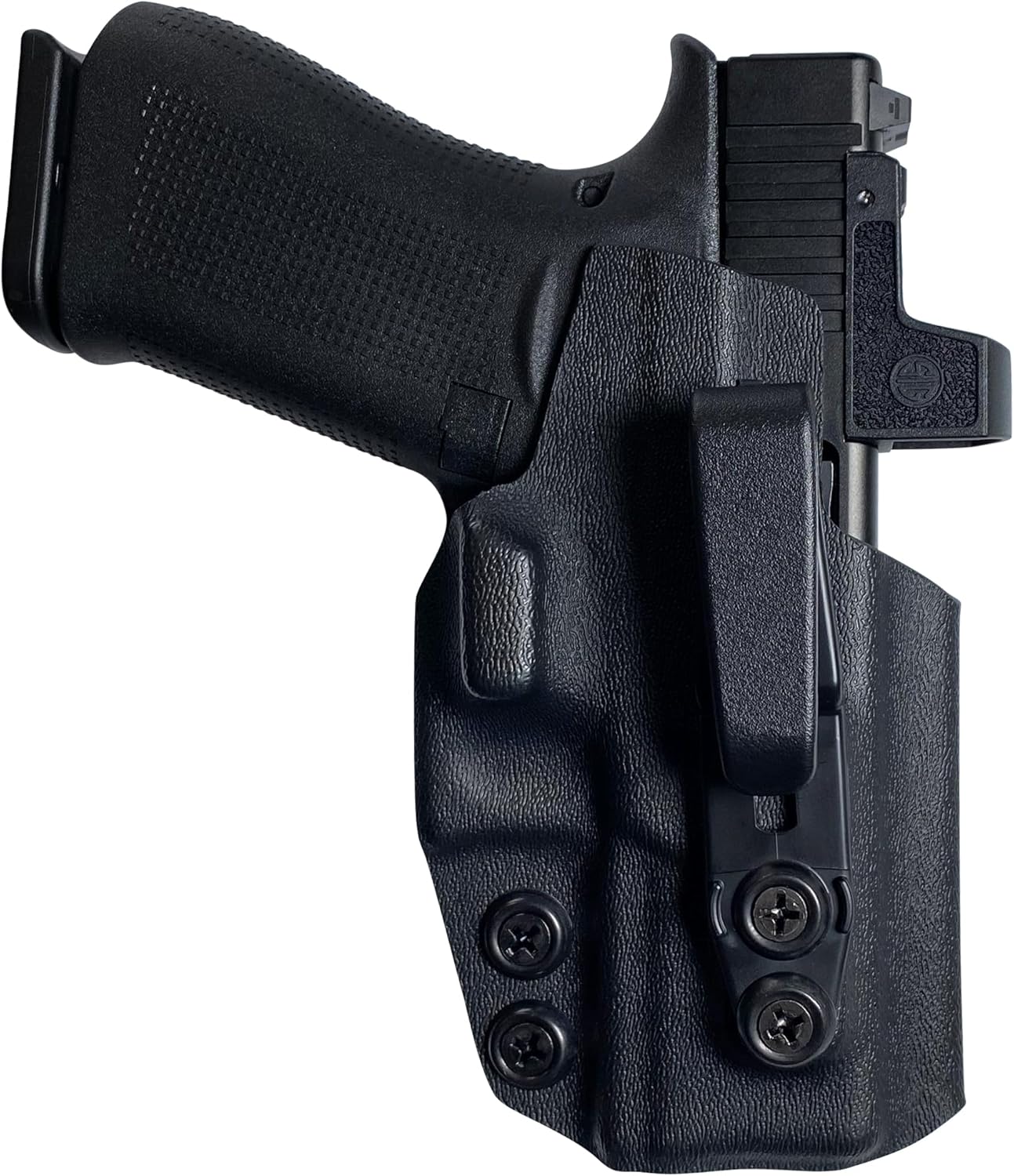IWB Claw Tuckable Holster Fits GL 43X MOS w/TLR-6 Inside The Waistband Kydex Gun Holster American Made Durable Lightweight Concealed Carry Gear