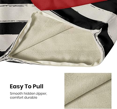 Miniatura 10 de AEIOAE Juego de 2 fundas de almohada de Navidad de 12 x 20 pulgadas, fundas de cojín verdes con árboles de Navidad, fundas decorativas para