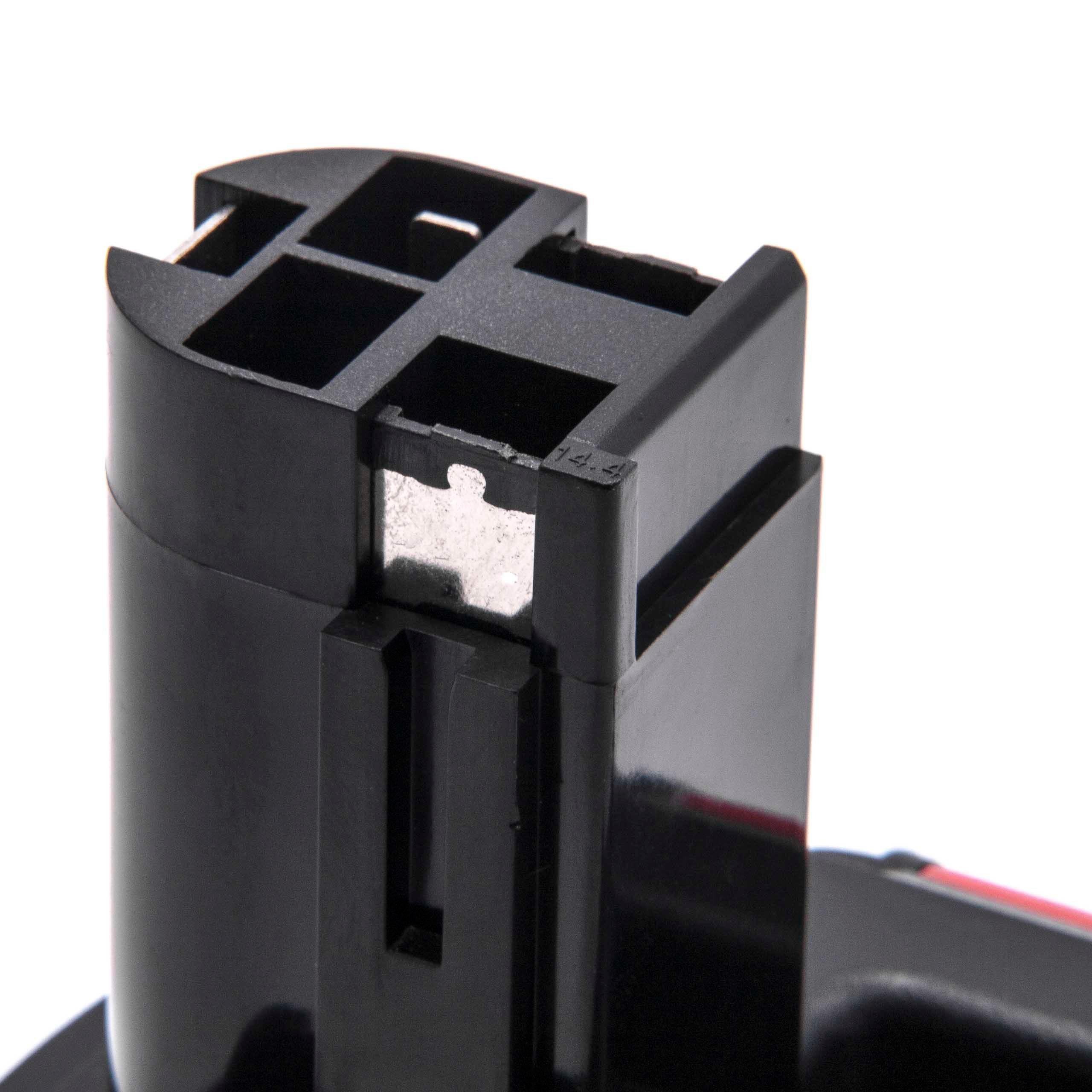 vhbw 1x Batterie Compatible avec Bosch GSB 14.4, GLI 14.4V, GSR 14.4V-2B, GST 14.4V, GSR 14.4, GSR 14.4V Outil électrique (1500 mAh, NiMH, 14,4 V)