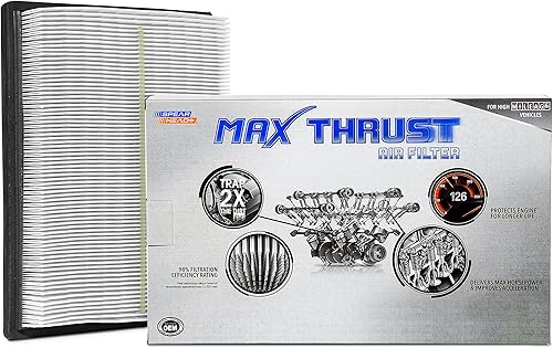 Miniatura 194 de Spearhead MAX THRUST - Filtro de aire para motor, para vehículos de bajo y alto kilometraje, aumenta la potencia y mejora la aceleración