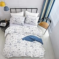 Vista 283 de CLOTHKNOW Juego de edredón de 3 piezas de color marrón caramelo, tamaño individual/individual XL, color terracota suave, color óxido con 2 fundas