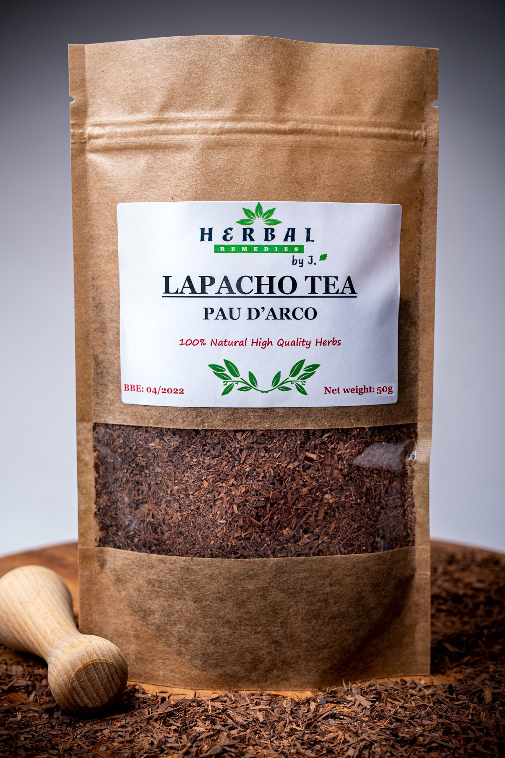 Lapacho Tea Bark PAU D’Arco/Candida Support Antifungal Herb - Tabebuia impetiginosa - Herbal Remedies by J.