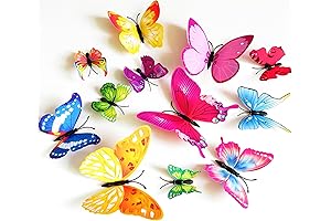 Enticing 3D Butterfly Wall Decorations for Preschool Classroom Ambiance
