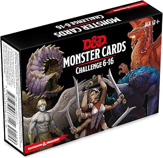 Dungeons & Dragons Spellbook Cards - Monsters 6-16 - D&d Accessory