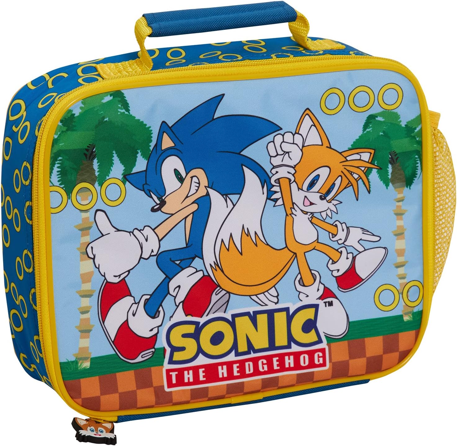 Sonic The Hedgehog Lunch Box Kids Insulated Lunch Bag for Boys (Blue