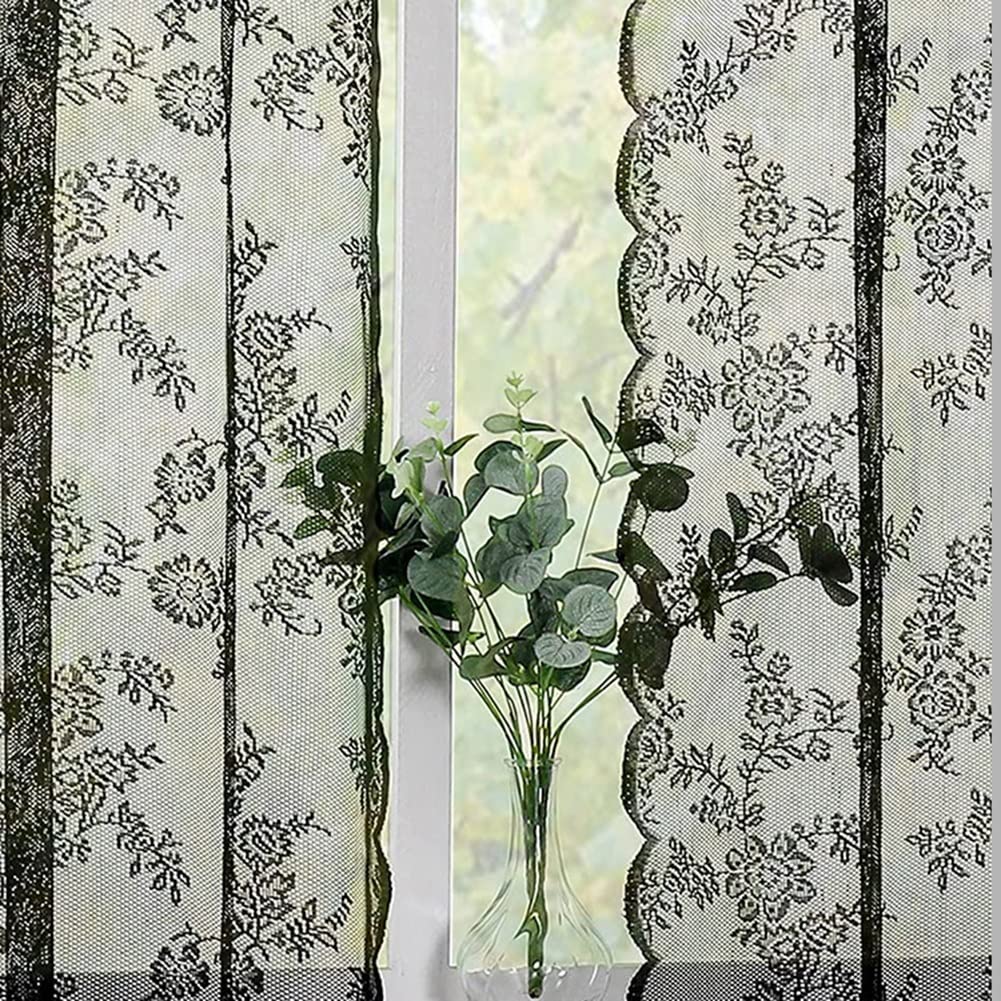 Boho Button Rod Pocket Window Gordijnen voor slaapkamer