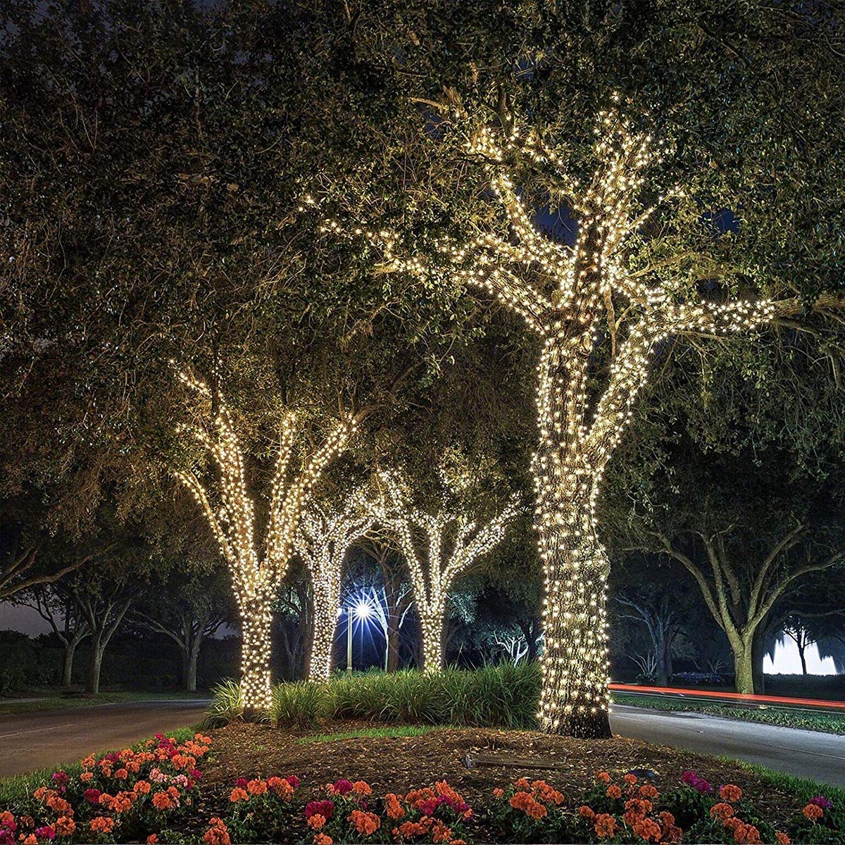 Lumi jardin Ghirlanda di Luce Solare a 8 modalità 3.90M YOGY Solar Warm 400