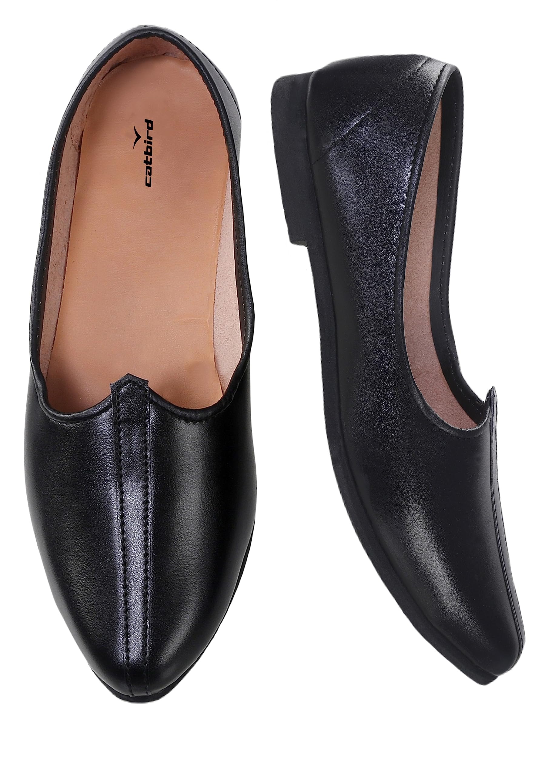 CatBird Men's Traditional Ethnic Nagra | Classic Design Jalsa Mojaris Jutti