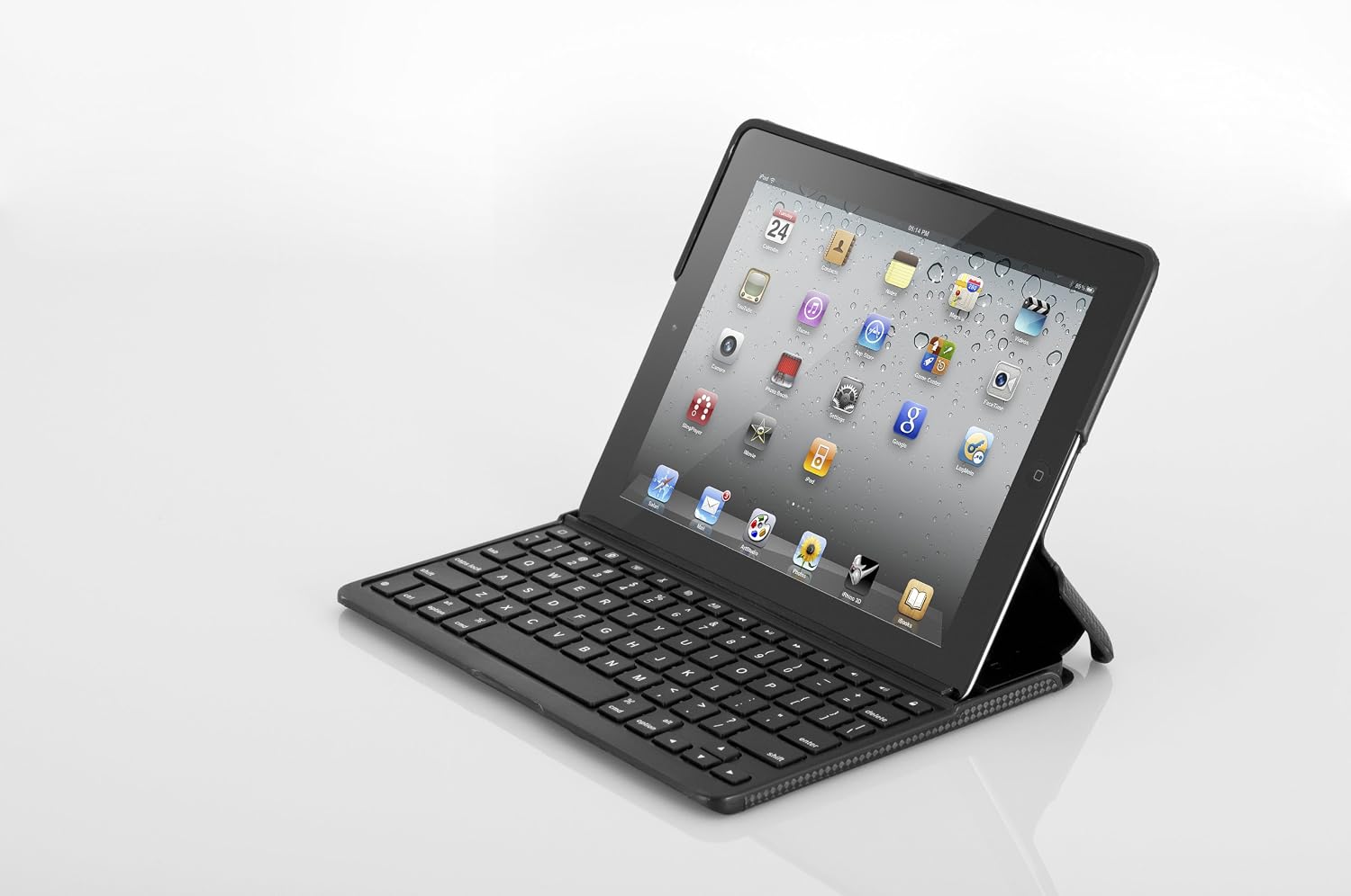 ZAGG ZAGGfolio Case with Bluetooth Keyboard for Apple iPad 2 / iPad 3 - Carbon/Black