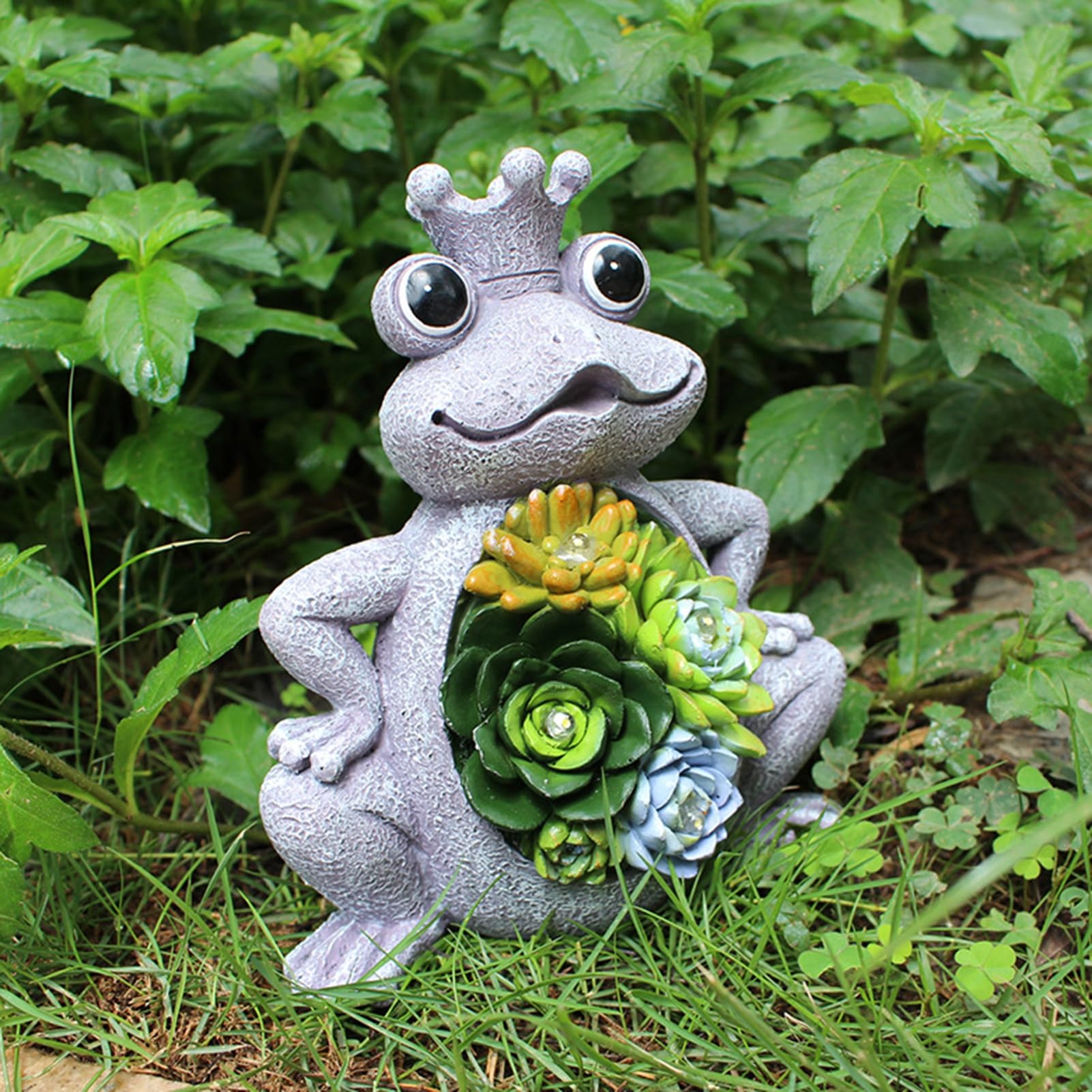 Decorazione Luminosa Statua Casetta Con Gnomo - Foto 4