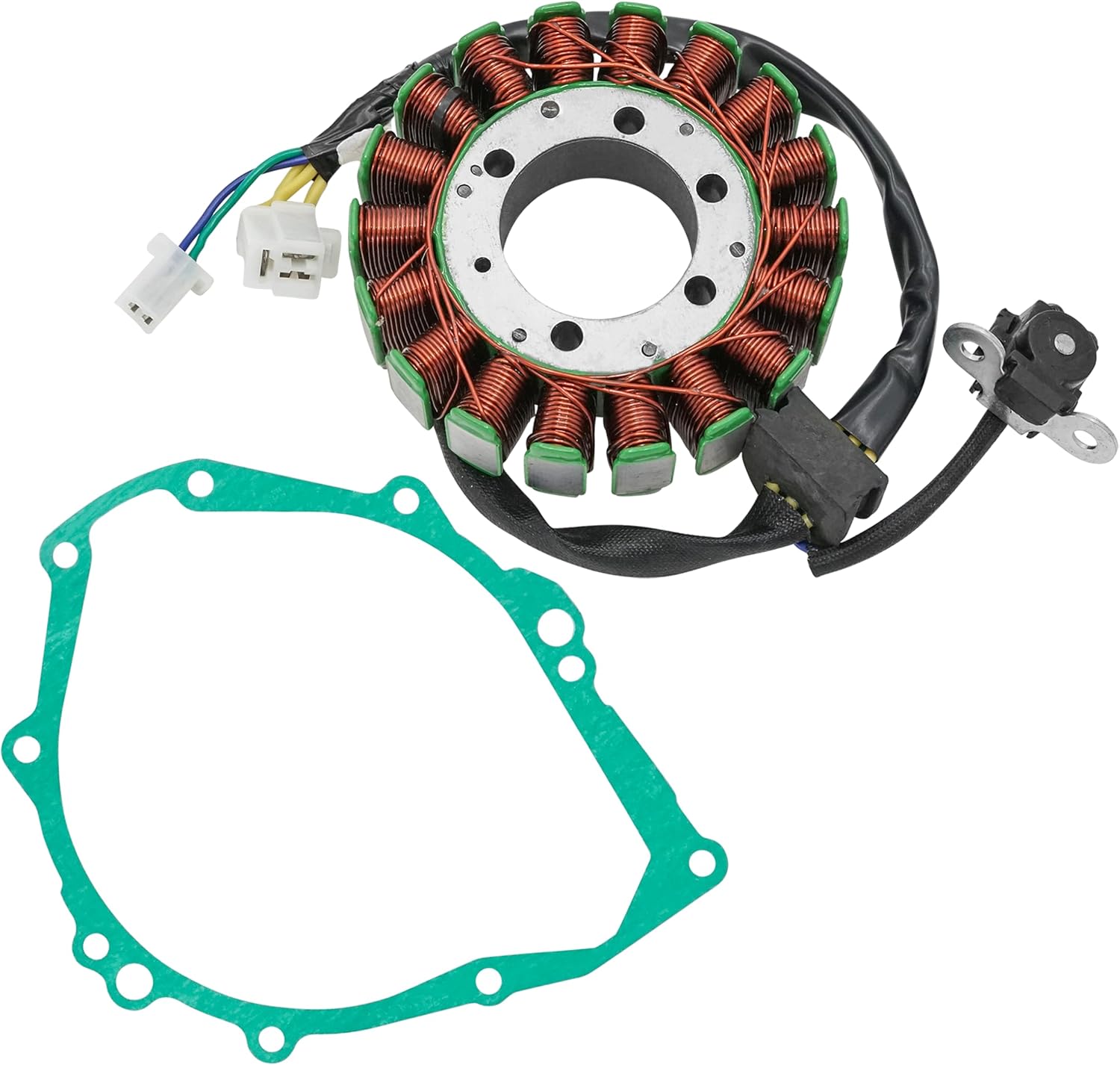 Caltric Stator and Gasket Compatible With Suzuki Gsx-1300R Gsx1300R Gsx 1300R Hayabusa 2008-2016